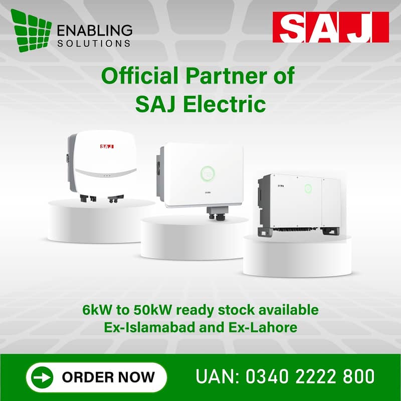 Saj 6kWatt On-Grid Inverter | Solar inverter | solar pannel | inverter 3