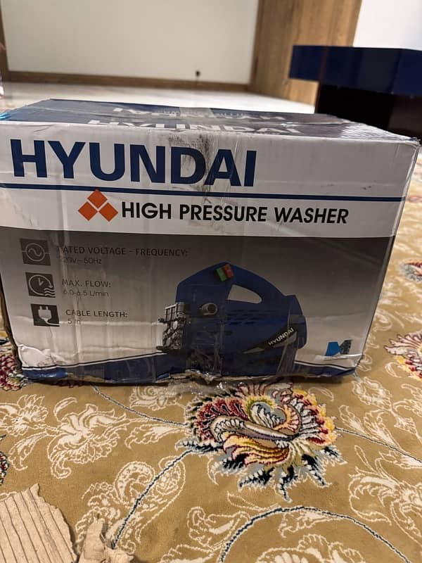 Hyundai Pressure Washer 130 Bar Induction Motor 1