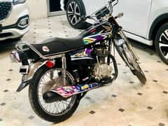 Honda CG 125 Model 2020 Black Edition