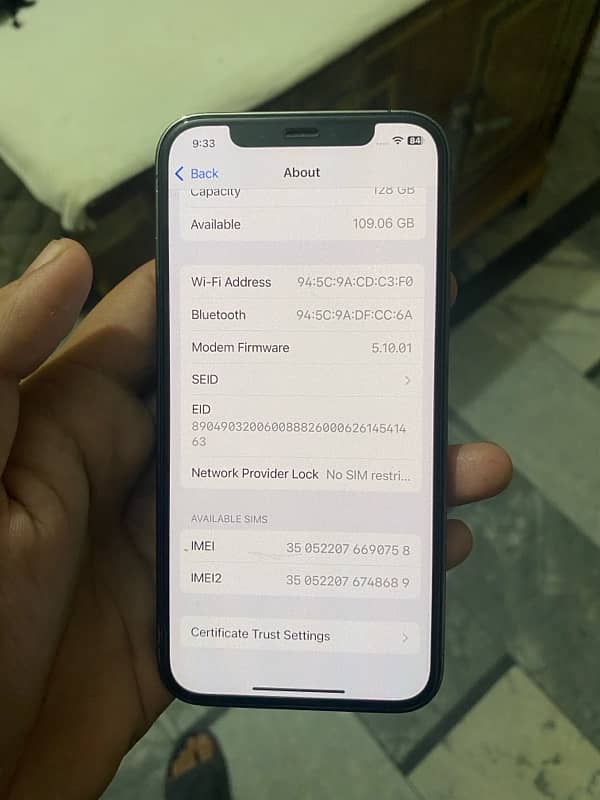 iPhone 12 Pro Factory Unlock 4Month Sim Non Active 7