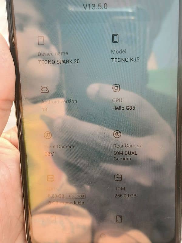 tecno sprak20 8/256gb 5