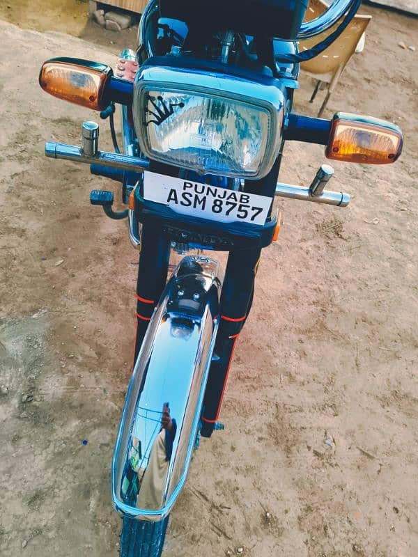 Honda CD70 22/2023 All Punjab Number Smart card 4