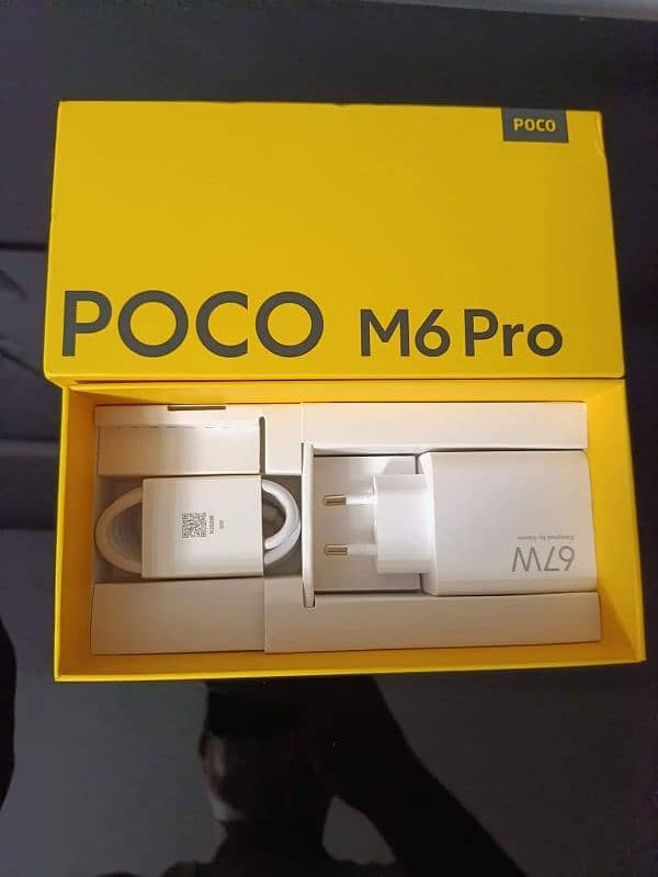 Poco M6 pro 5g ram 12 512 official PTA 0