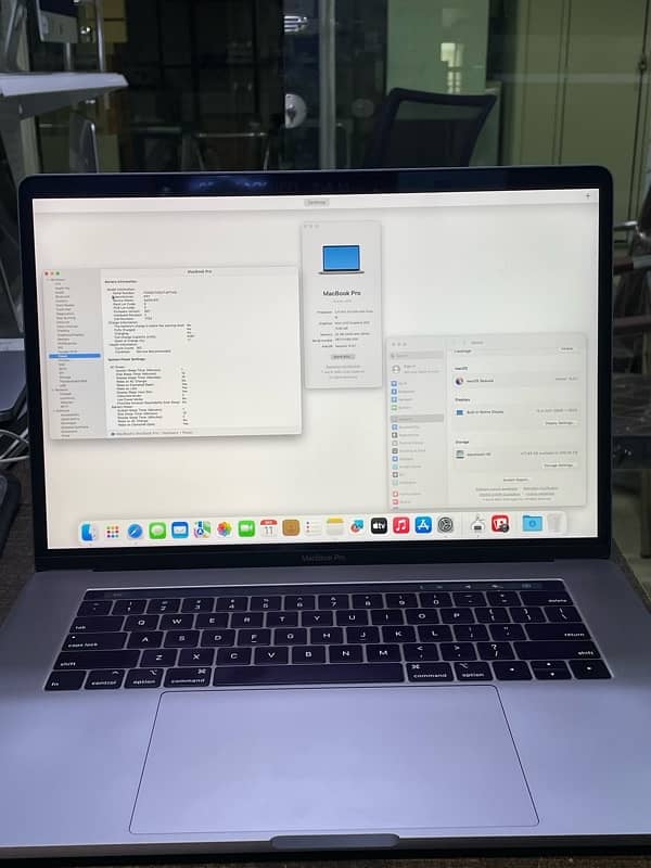 apple macbook pro i9 2019 15 inch 32GB 512 ssd 1