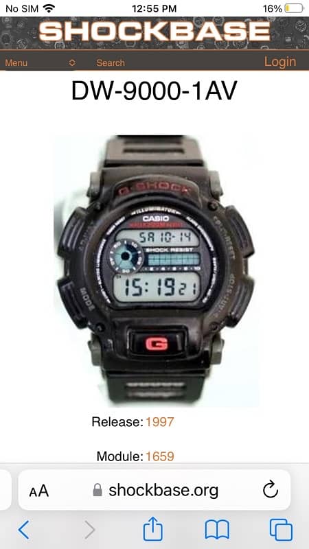 G Shock Watch made in Japan GW-9000 8