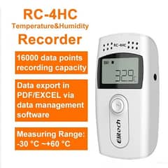 Elitech RC4HC Temperature and Humidity Data Logger