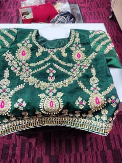 brand new mehndi bridal dress