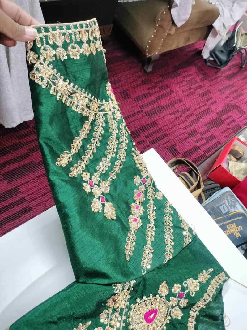 brand new mehndi bridal dress 4