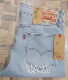 511,Left over export Garments Levis Jeans, Shirts, Jacket, Socks