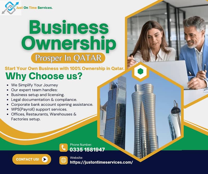 "Business Ownership in Qatar | Setup, Licensing & Compliance Services" 0