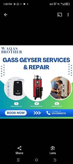 cell 03453966078. All geyser home repairing services. .