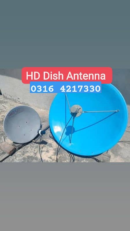 Dish antenna All New model 4k awelabal 0316 4217330 0