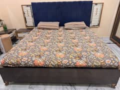 bed set with wardrobe and dressing