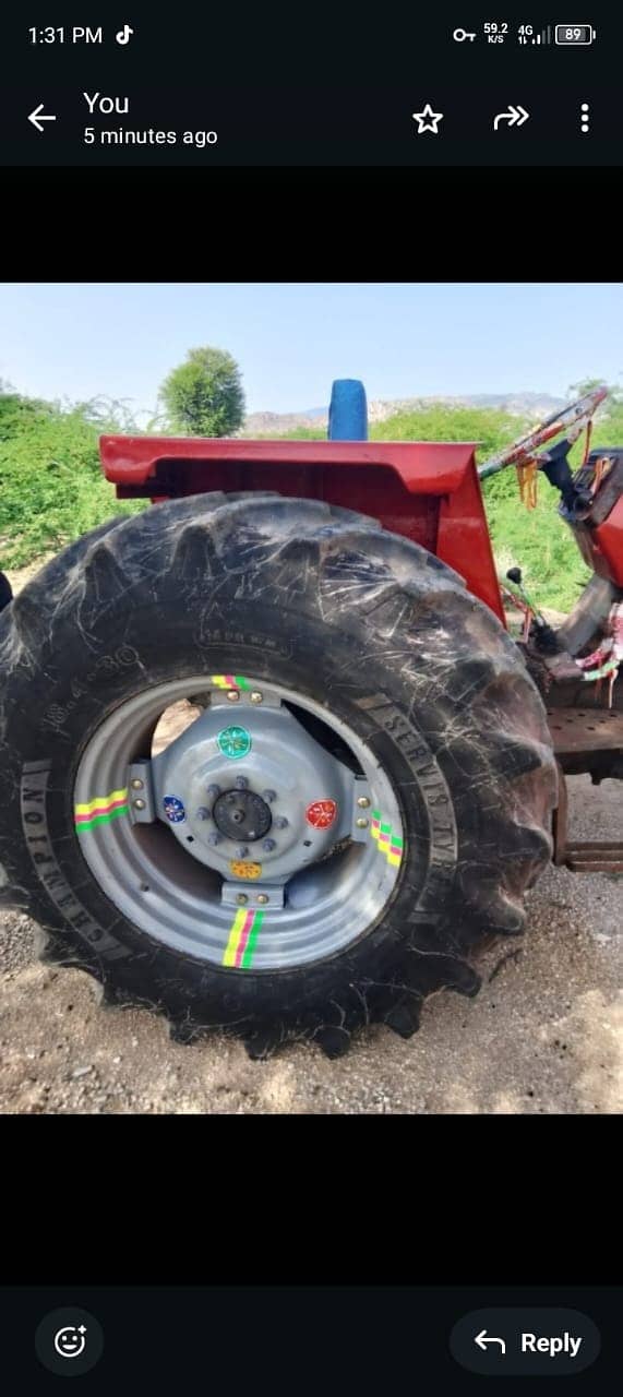 Massey Ferguson 375 Model 1992 1