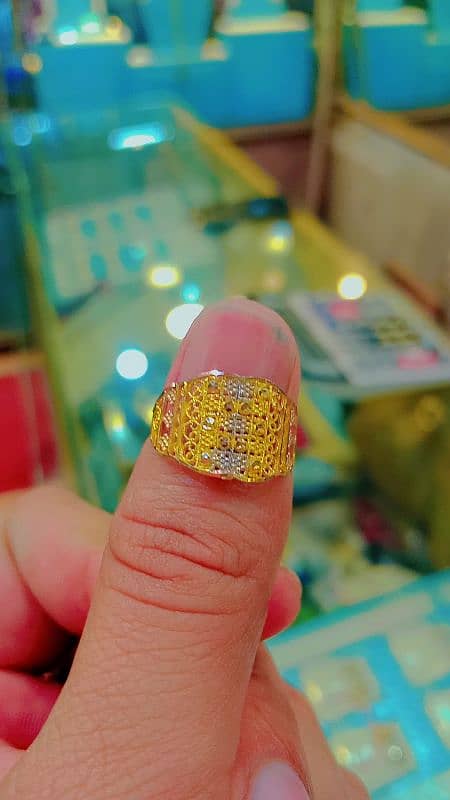 gold ring new design 21 carat 0