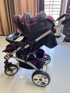 Imported Baby Stroller/Pram with Shocks