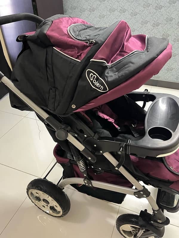 Imported Baby Stroller/Pram with Shocks 2