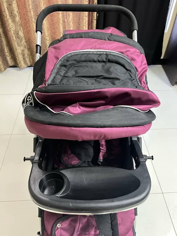 Imported Baby Stroller/Pram with Shocks 3