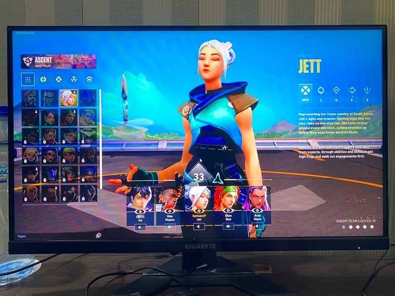 Gaming monitor 165hzz Gigabyte 1