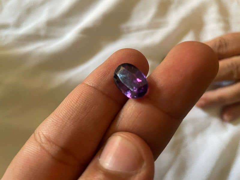 Purple Zircon 100% Natural Stone 0