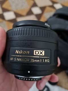 Nikon 35mm 1.8g Prime Lense