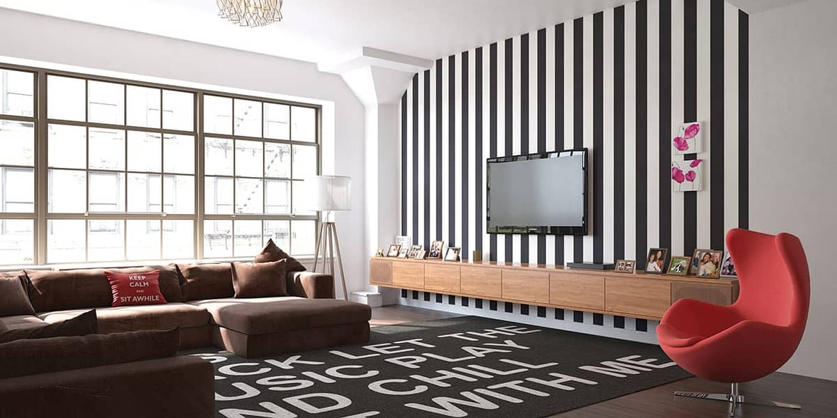 Pvc Wallpaper vinyle Floor wooden floorWood Stylish Door 10