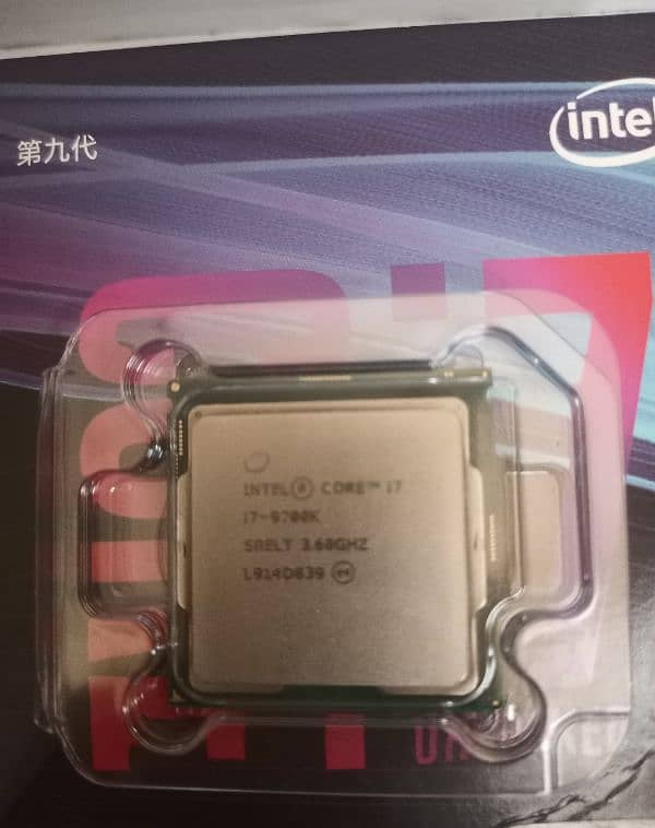 Intel i7 9700k Processor 0