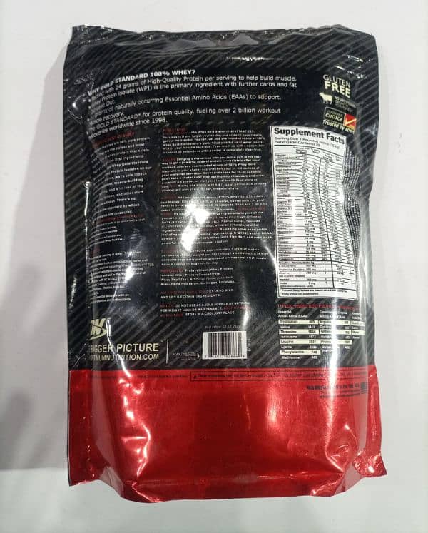 GOLD STANDARD %100 WHEY CHOCOLATE 1KG 1