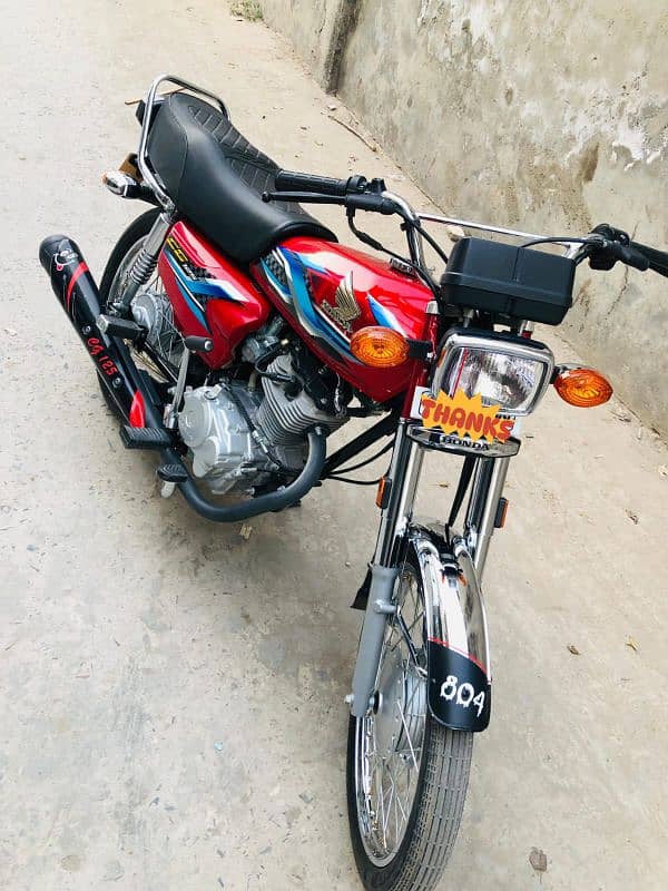 HONDA CG125 2024 | HONDA in LAHORE | HONDA BIKE | CG125 | HONDA 2024 M 8