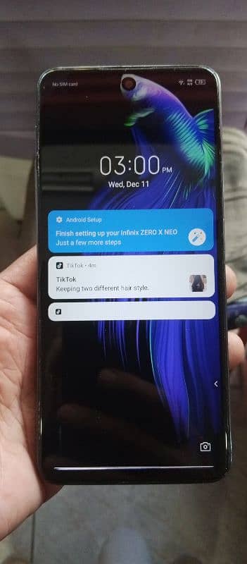 infinix zero x new 8/128 11