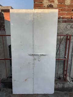 Iron door and Wooden door available