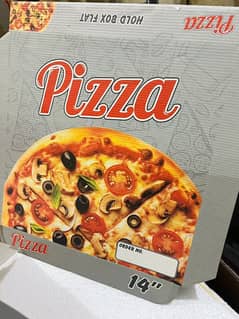 Pizza box four color printing