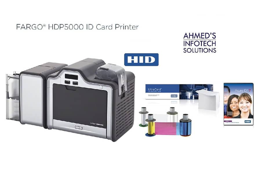 FARGO HDP5000 ID CARD PRINTER 4