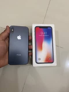 iPhone X with box