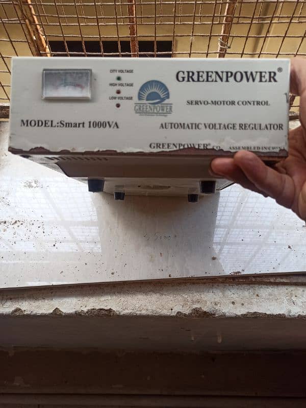 Green Power 1000VA, Servo Motor Voltage Stabilizer Computer Stabilizer 1