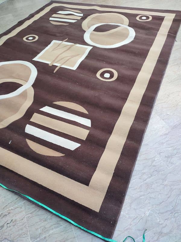 Brown Turkish Branded Rug 0