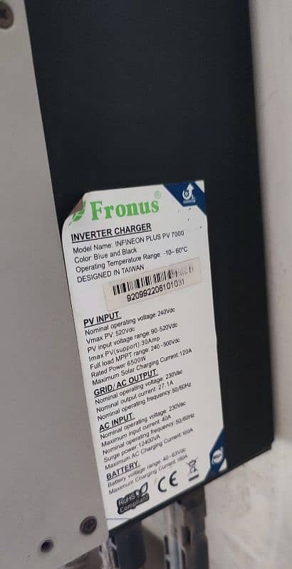 Fronus 6.2KW 1