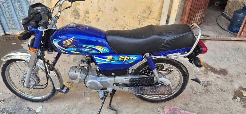 Honda CD 70 blue edition 2023/24 for sale 0