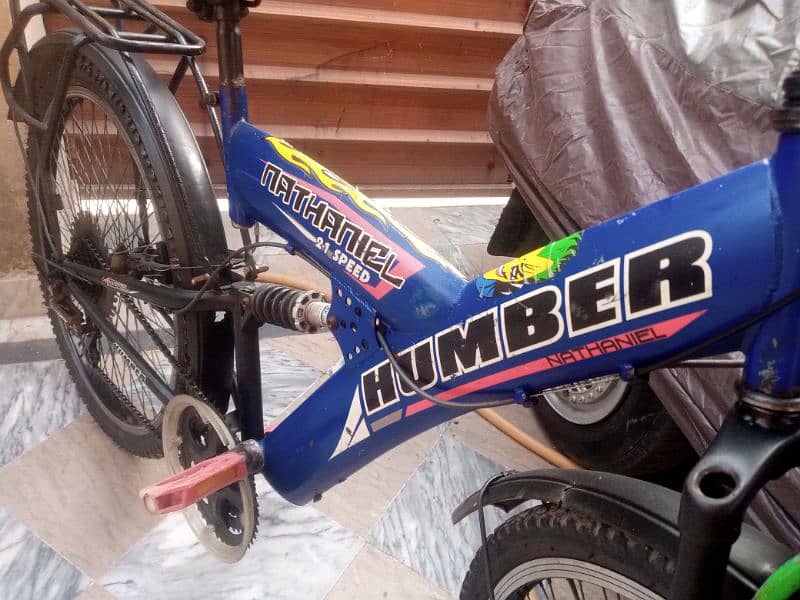 Humber  26 inch cycle frame imported  in good condition 031344887706 2