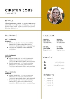 Cv/Resume Banner,Poster,Logo  etc