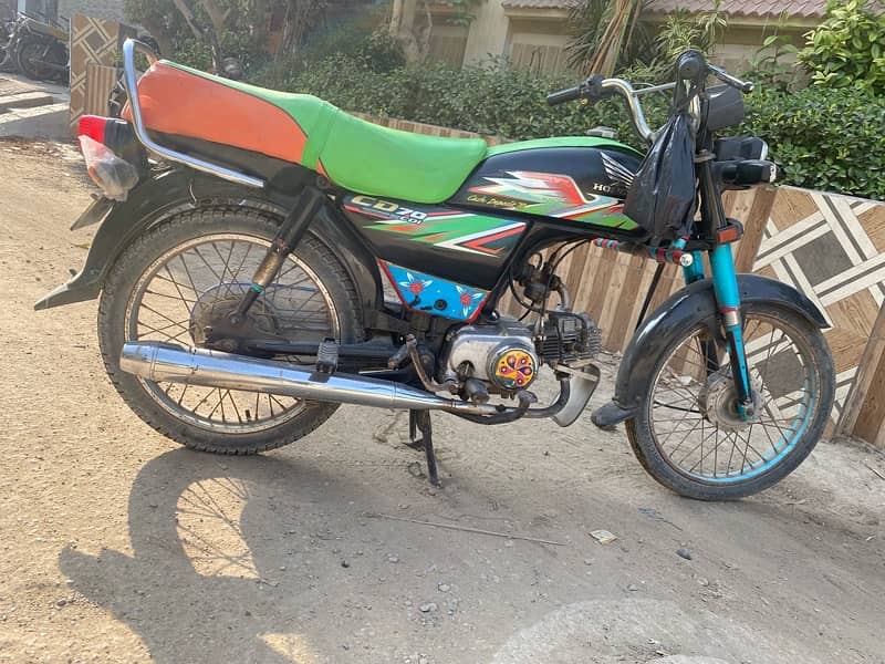 Honda 70 bike karachi number 3