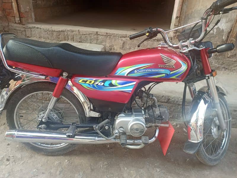 Honda CD 70 Applied for 2024 model 0