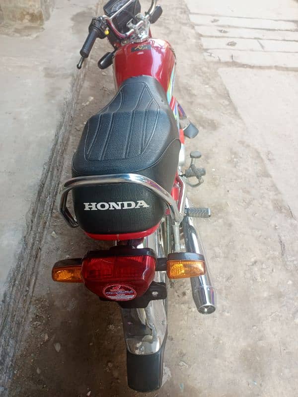 Honda CD 70 Applied for 2024 model 3