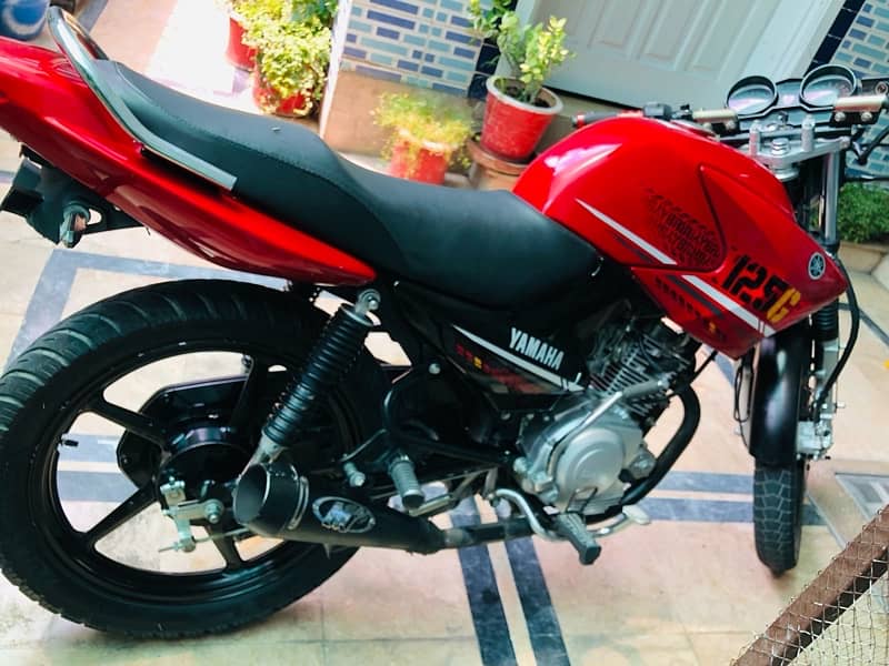 Yamaha YBR 125G RED Beast 6