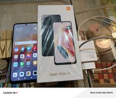 Redmi Note 12 box pack condition