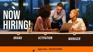 Brand Activation Manager