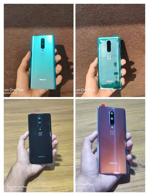 ONEPLUS 6 6t 7 7t 7pro 8 8pro 8t 9 9pro 9r 10pro Back or oca glasses 0