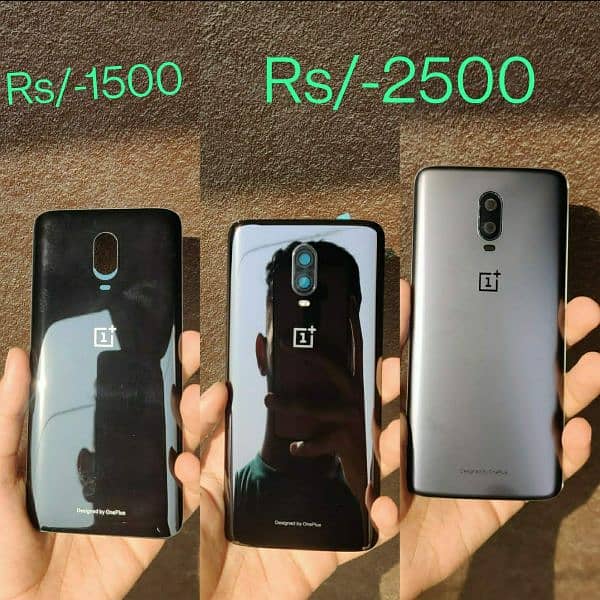 ONEPLUS 6 6t 7 7t 7pro 8 8pro 8t 9 9pro 9r 10pro Back or oca glasses 2