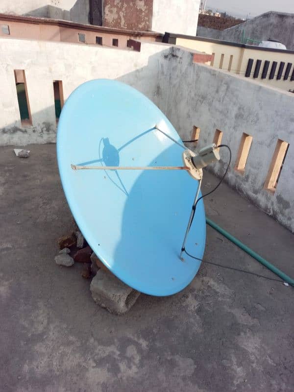 Dish with antena and receiver 6