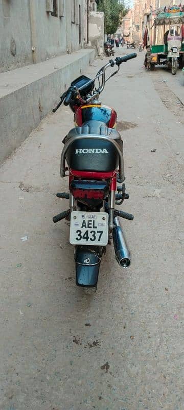 Honda cd 70.2021 model bohat pyari bike ha All documents clear 3